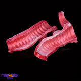 4.8in 5.59in Soft Liquid Silicone Monster Cock Ring Dildo Sleeve For Delay