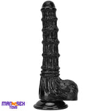9.25in 9.64in 11.02in Big Thick Black Dildo BDSM Horse Penis Cock Toy