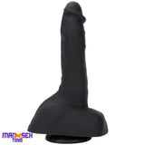 9.05in Premium Large Silicone Soft Mixed Color Dildo For Anus Sensory