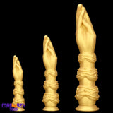 7.28in 9.84in 13.38in Premium Silicone Soft Fist Hands Big Durable Dildo