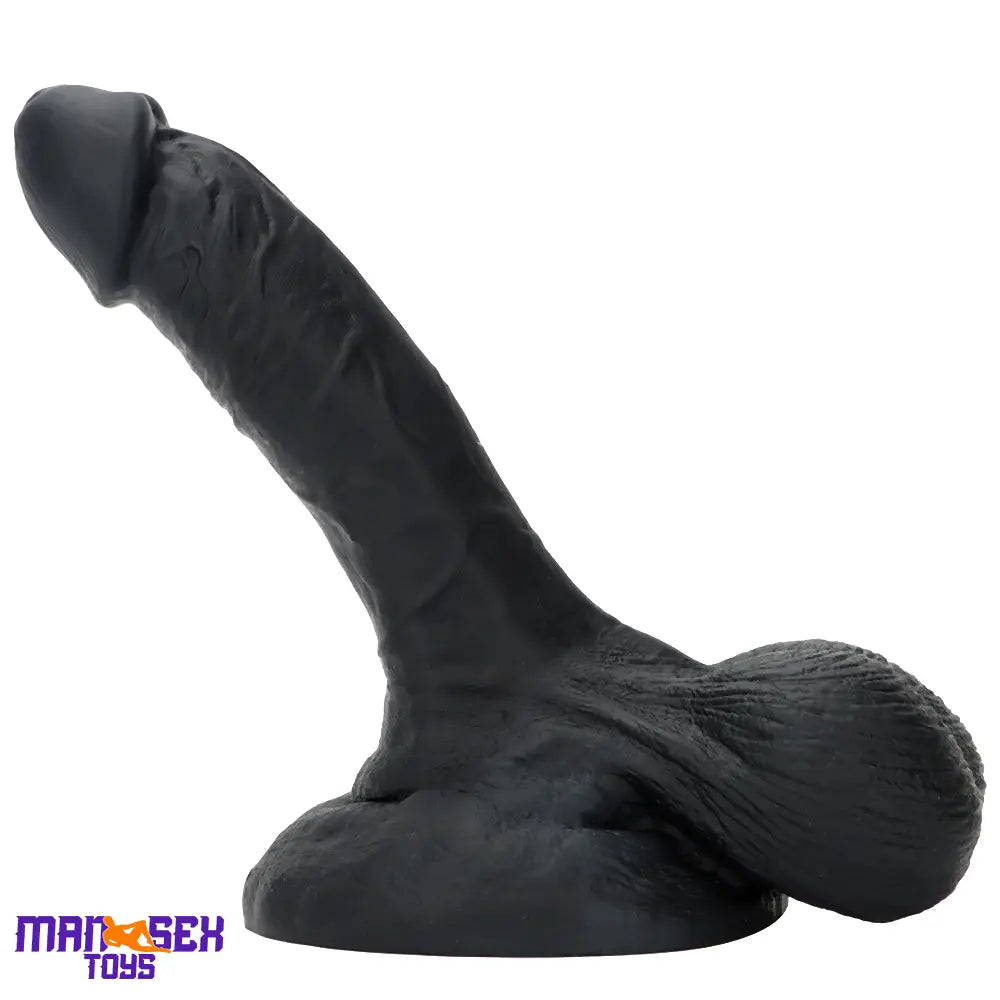 7.48in Big Suction Cup Silicone Soft Mixed Color Dildo For Sex Toy Love