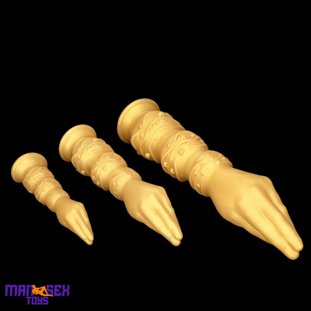 7.28in 9.84in 13.38in Premium Silicone Soft Fist Hands Big Durable Dildo