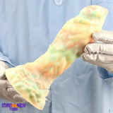 9.44in Fantasy Mixed Color Silicone Soft Big Dildo For Anal Vaginal Cock