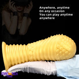 6.1in 8.46in 10.43in Soft Liquid Silicone Thick Fantasy Fat Butt Plug Dildo