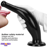6.7in 11.41in Women Men Big Black Thick Beer Bottle Dildo For Anal Cock