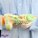 9.44in Fantasy Big Silicone Soft Mixed Color Dildo For Sex Orgasm Cock