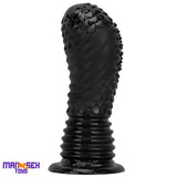 6.1in 8.46in 10.43in Fantasy Black Large Dildo Butt Plug For Fist Sex Toy