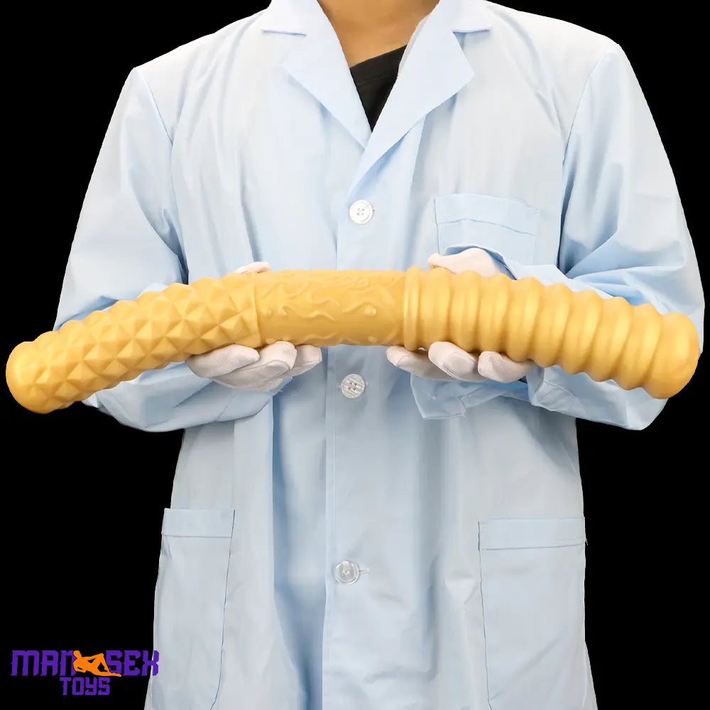11.41in 15in 18.11in Liquid Large Soft Long Silicone Dual Ended Cock Dildo