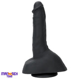 9.05in Premium Large Silicone Soft Mixed Color Dildo For Anus Sensory