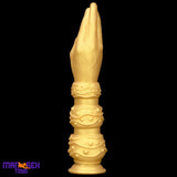 7.28in 9.84in 13.38in Premium Silicone Soft Fist Hands Big Durable Dildo