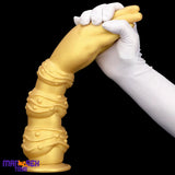 7.28in 9.84in 13.38in Premium Silicone Soft Fist Hands Big Durable Dildo