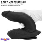 9.25in 10.23in Premium Soft Liquid Silicone Big Real Dildo For Women Cock