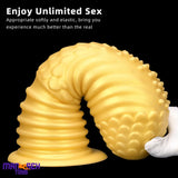 6.1in 8.46in 10.43in Soft Liquid Silicone Thick Fantasy Fat Butt Plug Dildo