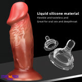 13in Real Looking Super Long Big Thick Silicone Soft Durable Dildo For Gay
