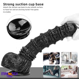 9.25in 9.64in 11.02in Big Thick Black Dildo BDSM Horse Penis Cock Toy