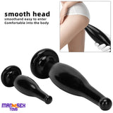 6.7in 11.41in Women Men Big Black Thick Beer Bottle Dildo For Anal Cock