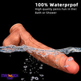 17in Super Large Long Silicone Soft Dual Density Anal Dildo For Male Sex