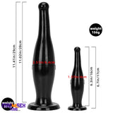 6.7in 11.41in Women Men Big Black Thick Beer Bottle Dildo For Anal Cock