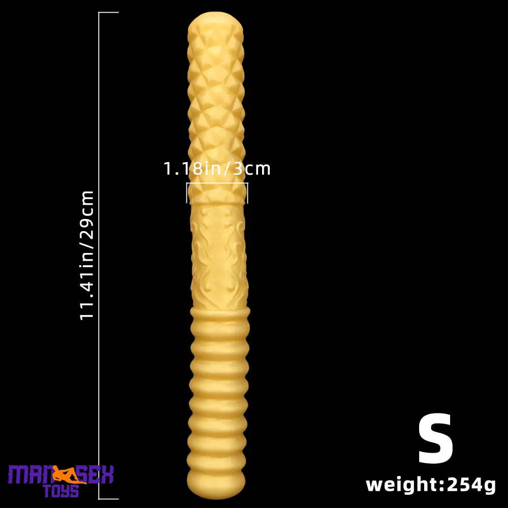 11.41in 15in 18.11in Liquid Large Soft Long Silicone Dual Ended Cock Dildo