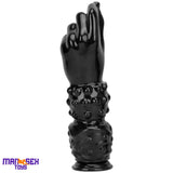 7.67in 11.41in 14in Large Thick Black Hands Fist Dildo For Anal Wide Sex