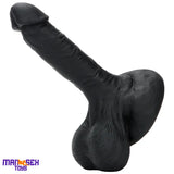 7.48in Big Suction Cup Silicone Soft Mixed Color Dildo For Sex Toy Love