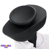 9.05in Premium Large Silicone Soft Mixed Color Dildo For Anus Sensory