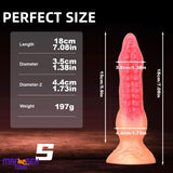 7.08in 9.06in 10.24in 11.81in Octopus Tentacle Cock Silicone Soft Dildo