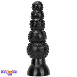 9.84in 13.38in 13.78in 15.74in Big Black Beads Butt Plug Dildo Suction Cup