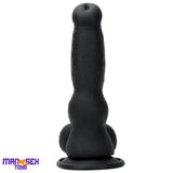 7.87in Silicone Soft Mixed Color Dog Cock Dildo For Women Sex Cock Toy