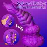 9.4in Soft Liquid Silicone Big Alien Dildo For Orgasm Masturbation Female