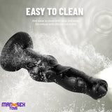 7.48in 9.45in 11.02in 12.99in Big Fantasy Animal Dog Masturbator Dildo