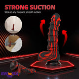 8.27in 9.45in 10.83in Silicone Soft Big Animal Horse Odd Penis G-Spot Dildo