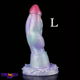 5.7in 7.79in 9.96in Dragon Soft Silicone Monster Penis Dildo With Big Knot
