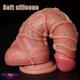 7.8in 7.87in 10.63in Fantasy Real Cock Silicone SM Bondage Female Dildo