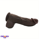 10.04in Realistic Curved Thick Big G-Spot Stimulator Dildo For Expansion