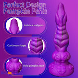 9.4in Soft Liquid Silicone Big Alien Dildo For Orgasm Masturbation Female