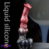 10.23in Large Animal Horse Cock Fantasy Silicone Soft Dildo Cock Dilator