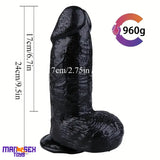 9.5in Big Real Looking Dildo For Women Men Lesbian Gay Sex Love Cock