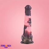 11in 9.8in 11.2in 9.8in Soft Silicone Fantasy Large Horse Penis Knotted Dildo