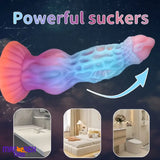 10.43in Luminous Fantasy Monster Silicone Soft Big Dildo Cock Love Toy