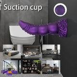 7.87in 8.1in 9.25in Animal Dragon Monster Silicone Dildo For Vaginal Pleasure