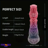 9.1in Fantasy Silicone Monster Large Dildo For Anal Sex Love Game Player